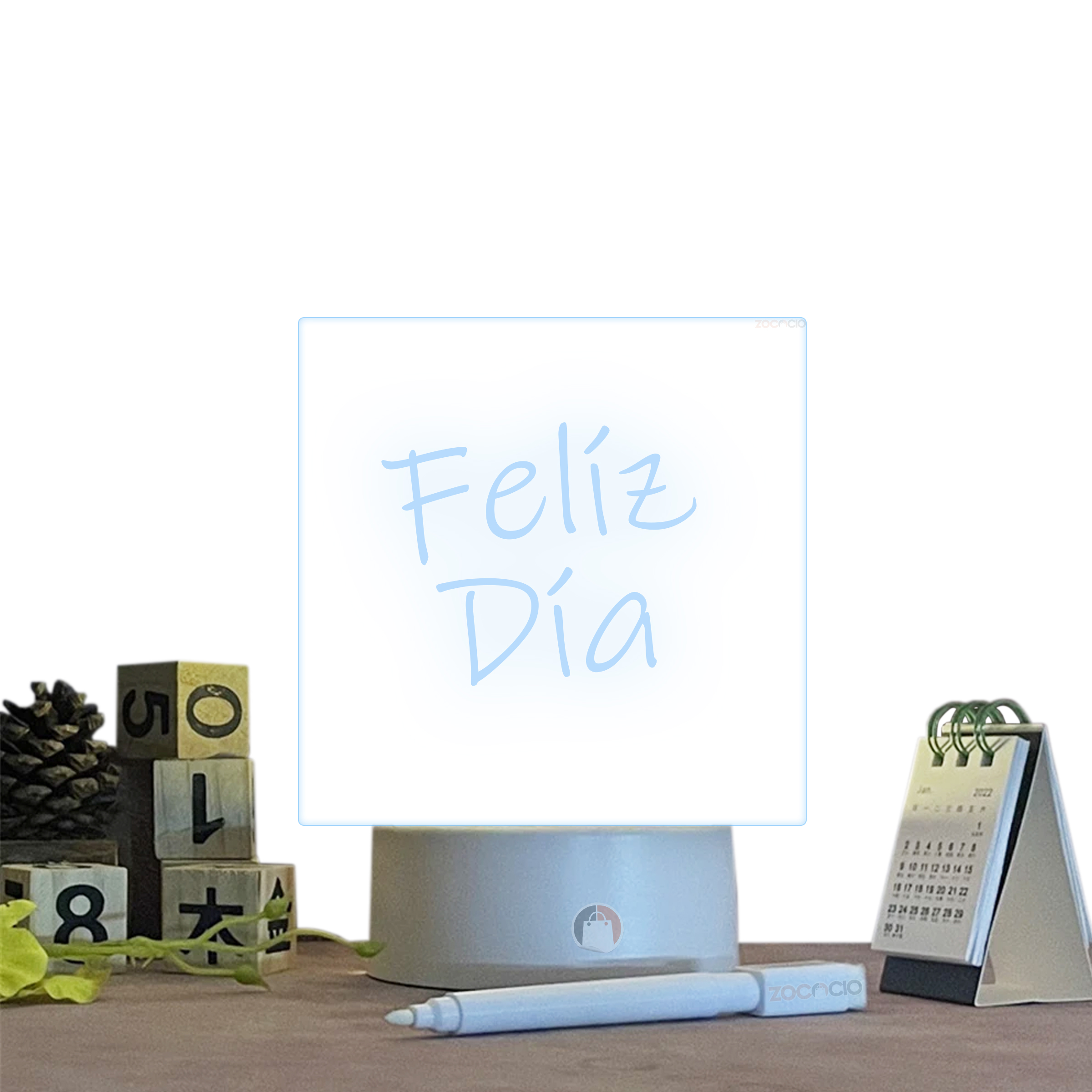 Miniatura 2 de Lampara Creativa Tablero Led De Notas